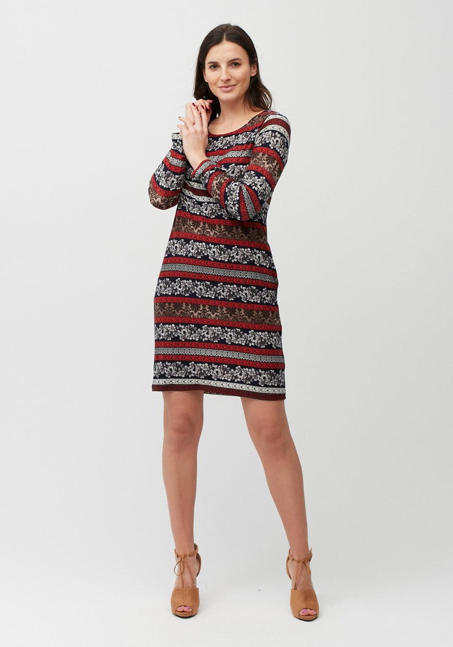 Sukienka w paski 1518