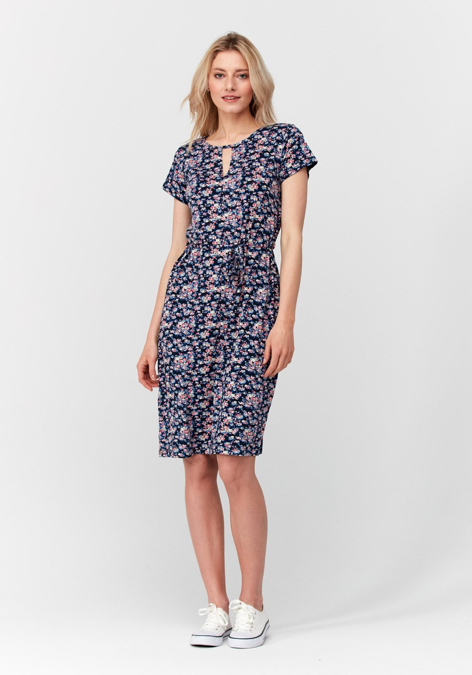 Wiązana sukienka łączka 1472