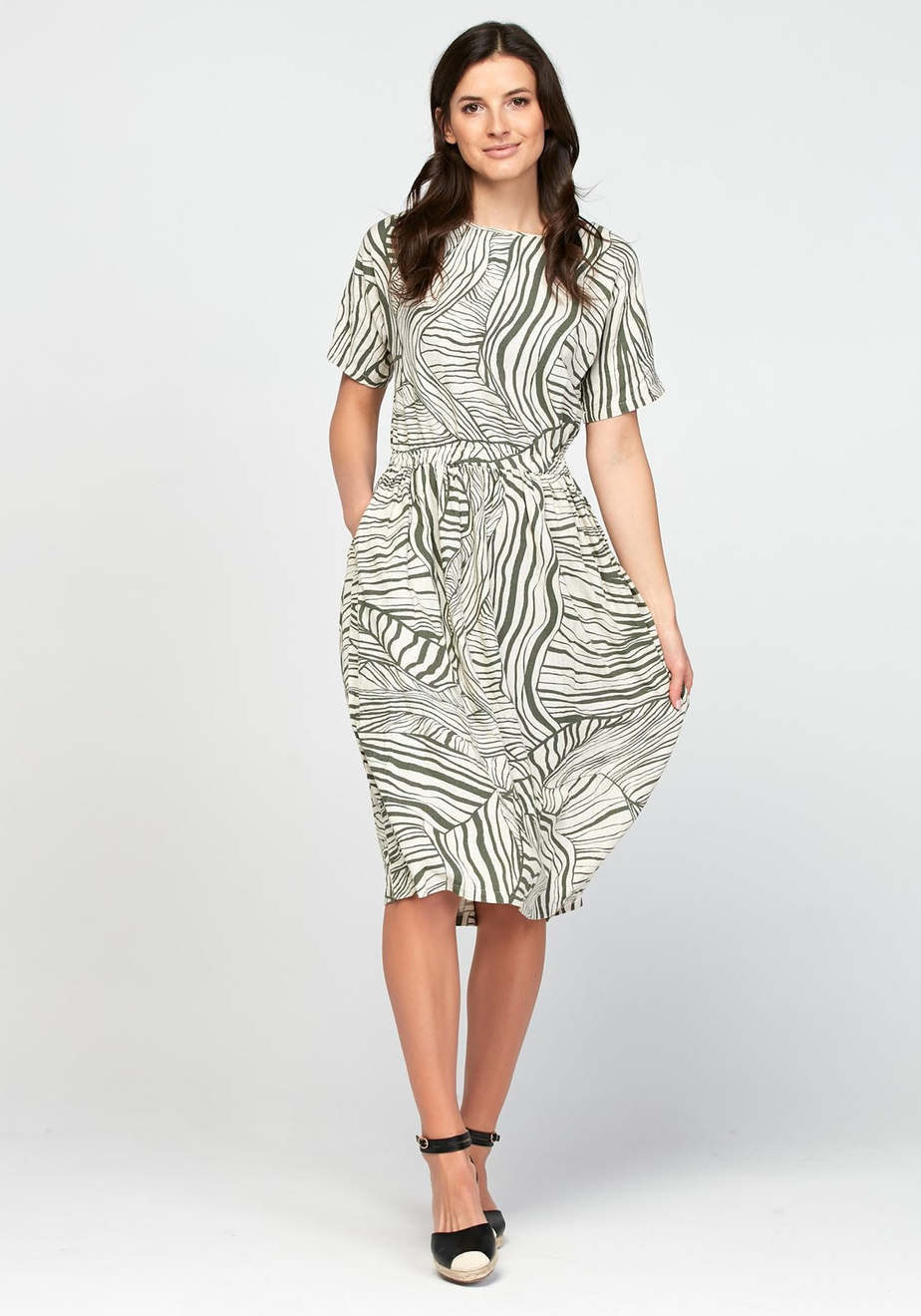 Odcinana sukienka 1342