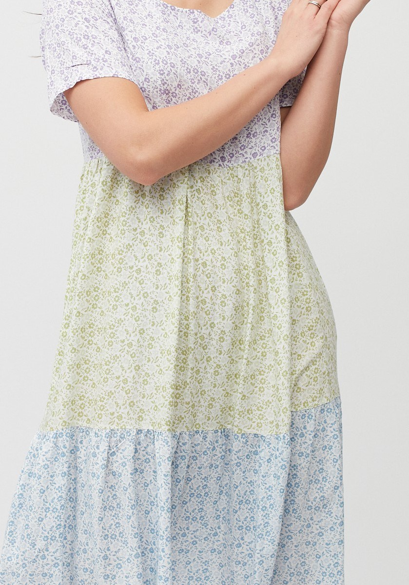 Sukienka w pastelowych kolorach 1094