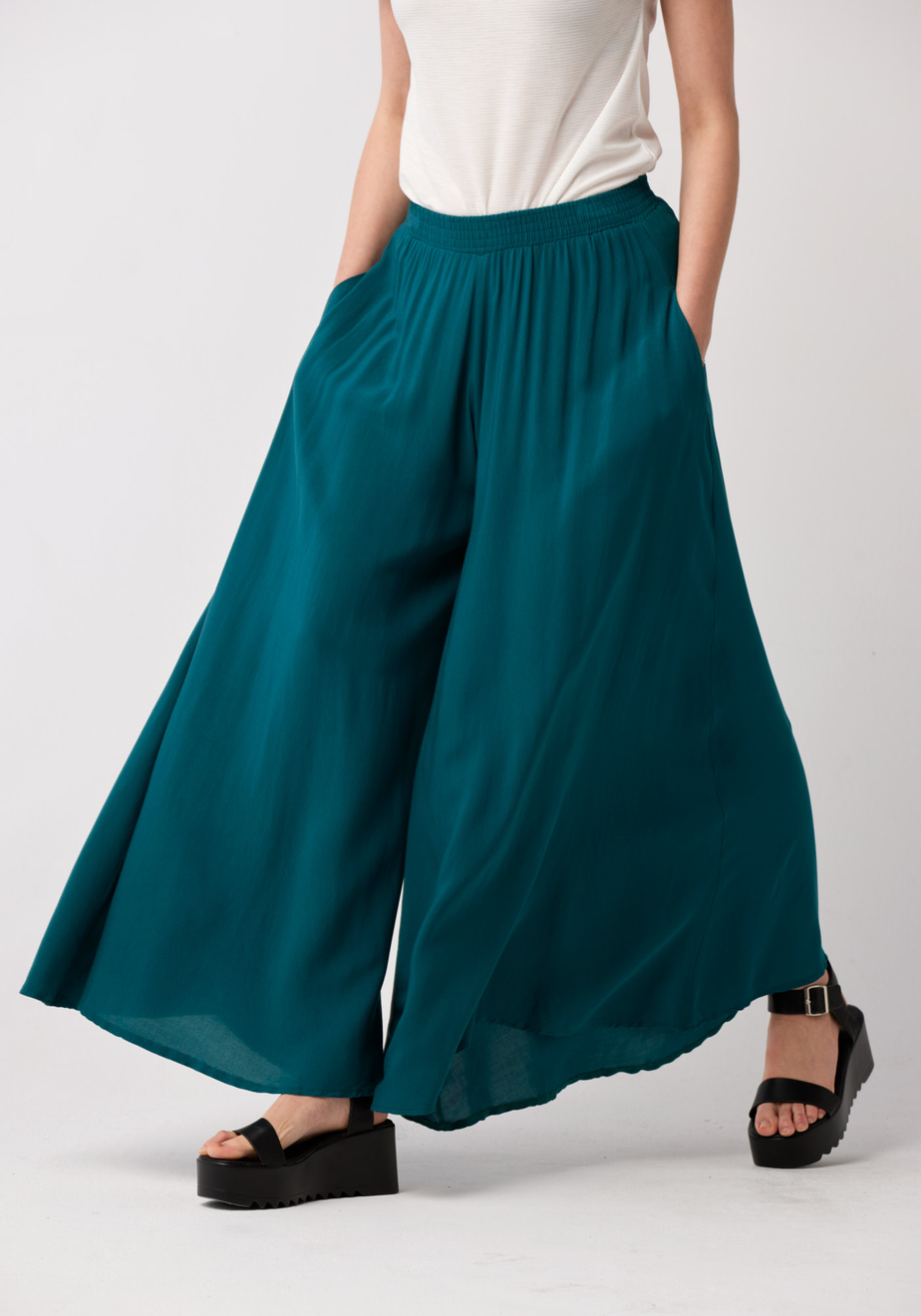 Morskie szerokie spodnie 5053