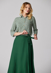 Zielona wiązana spódnica 2042