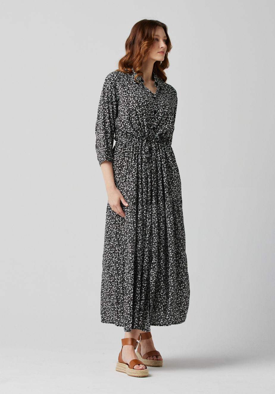 Szmizjerka w białe drobne kwiatki 1210