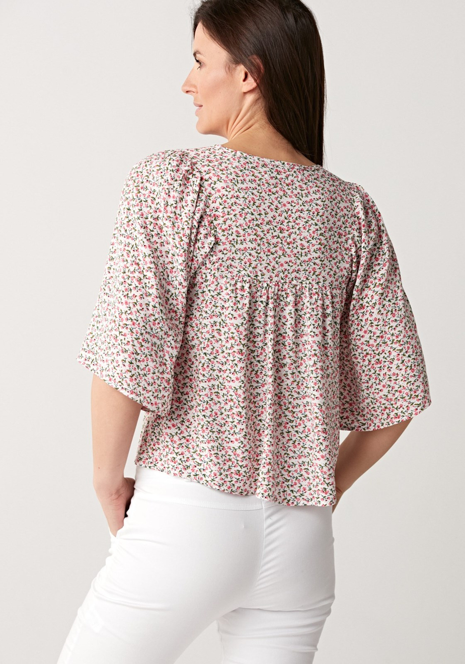 Bluzka z wiązaniem 3143