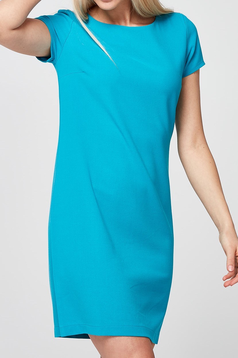 Klasyczna turkusowa Sukienka 1709