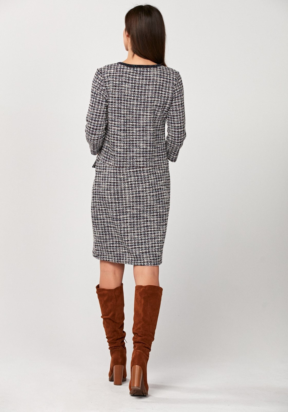 Dzianinowa sukienka 1507