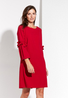 Klasyczna czerwona sukienka 1759