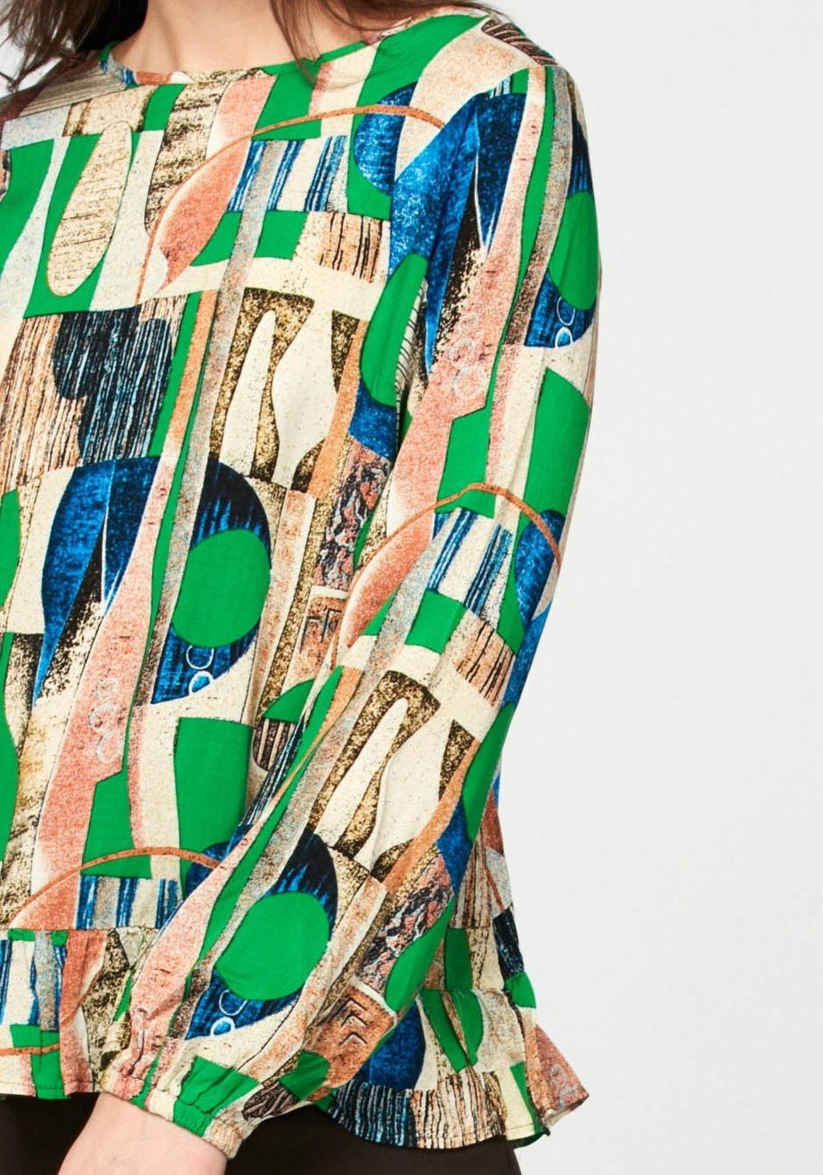 Swobodna bluzka 3092