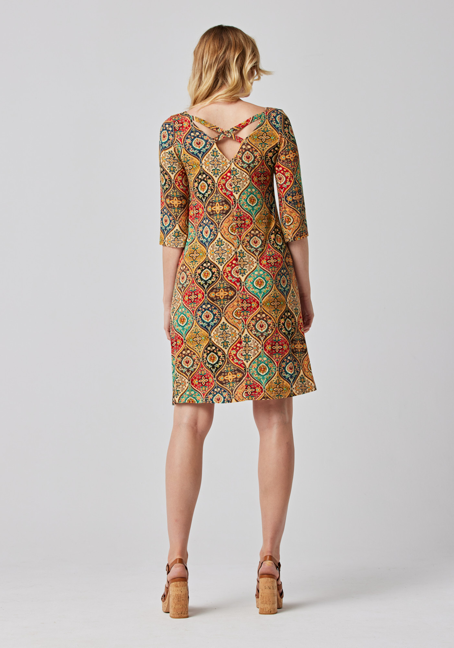 Sukienka z wycięciem na plecach 1493