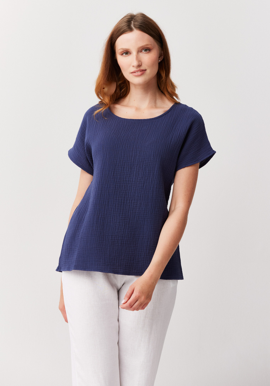 Muślinowa bluzka 3419