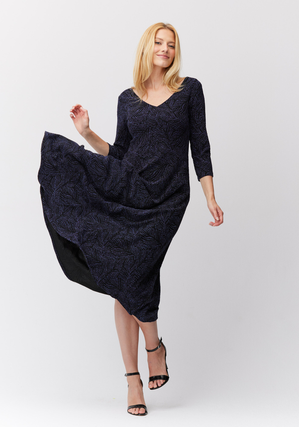 Elegancka sukienka midi 1660