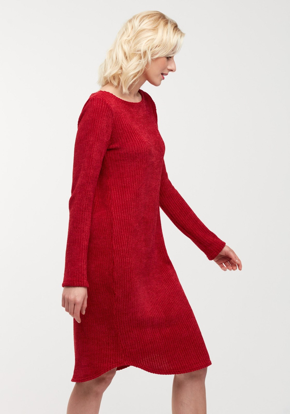 Sukienka z miękkej dzianiny 1920