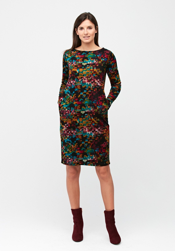 Kolorowa sukienka 1805