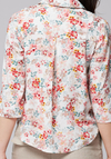 Pastelowa koszula w kwiaty 3017