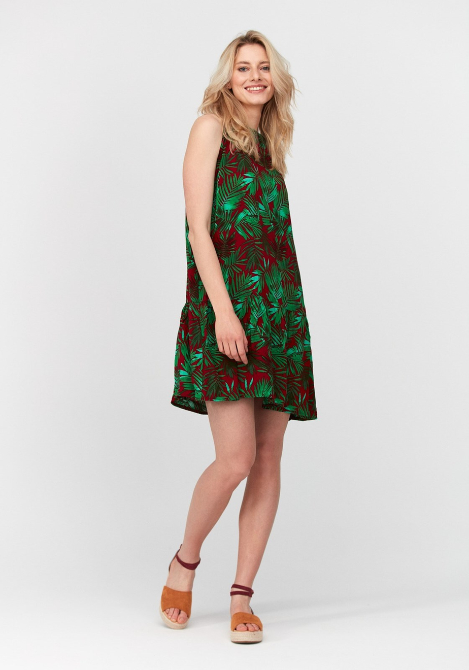 Sukienka z motywem jungle 1018