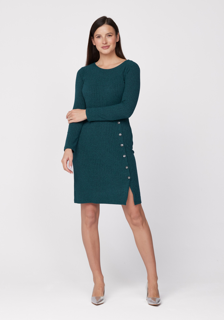 Dopasowana dzianinowa sukienka 1876
