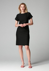 Elegancka czarna sukienka 1744