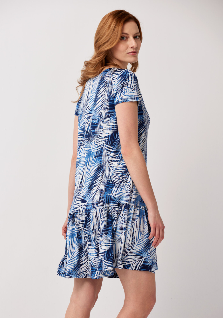 Sukienka z falbanką 1294