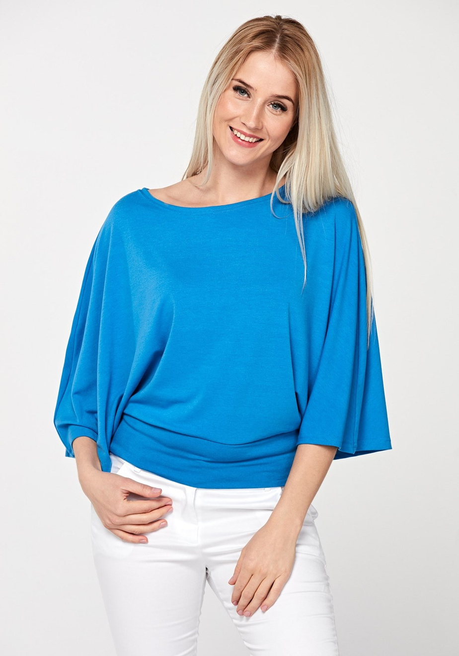 Cienki sweter nietoperz 8986