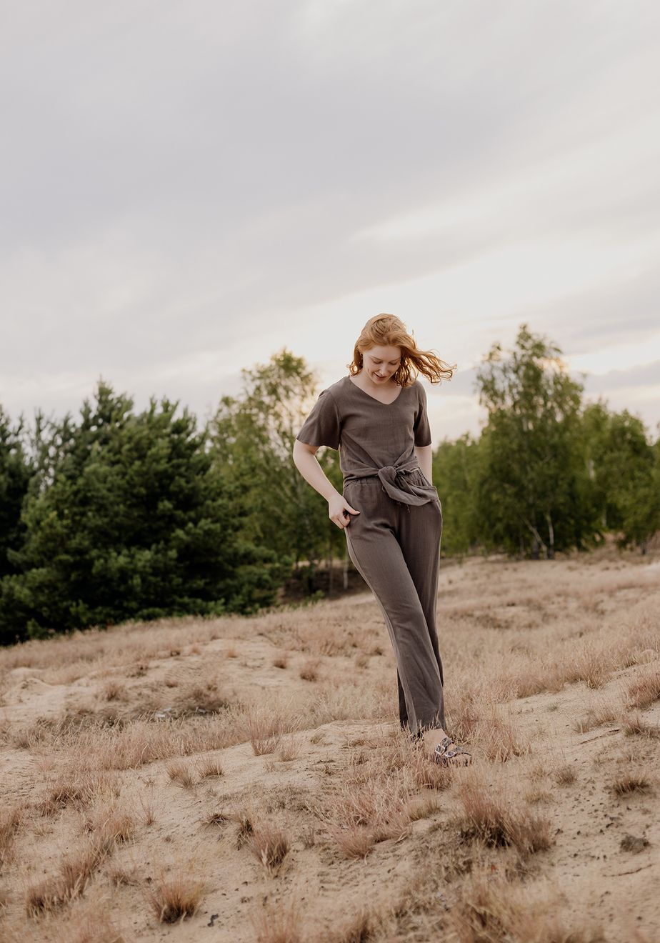 Spodnie z wiskozy 5090