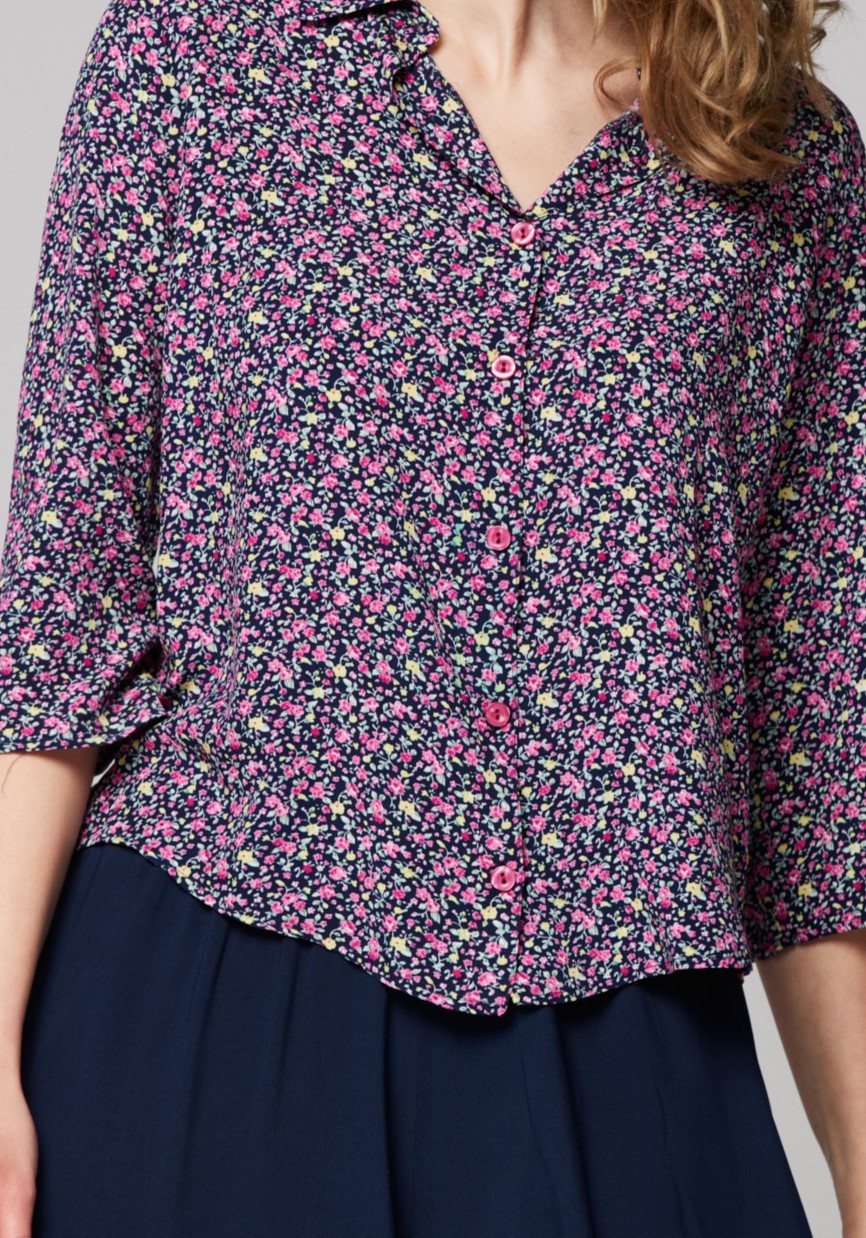 Koszula w kwiatki 3004