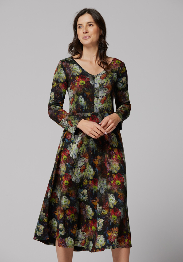 Sukienka w kwiaty 1833