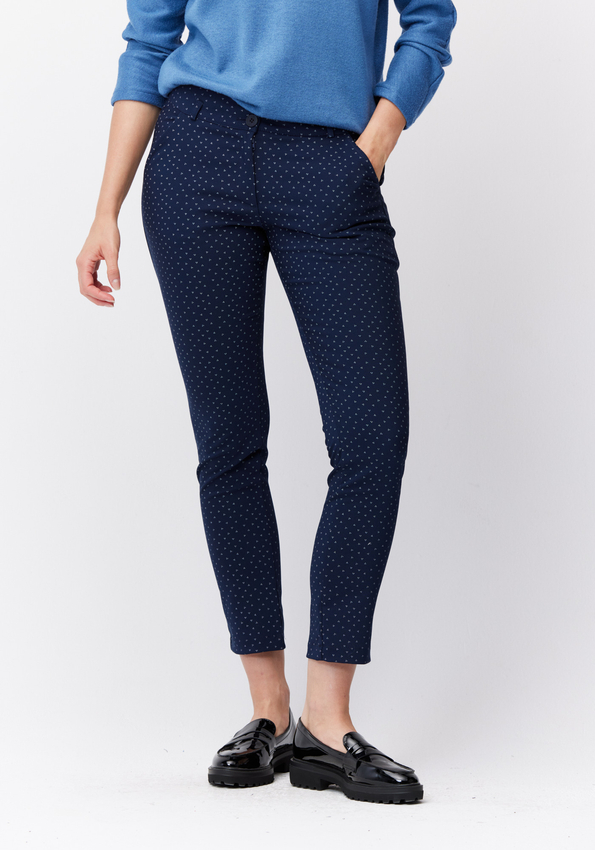 Spodnie o delikatnym wzorze 5151