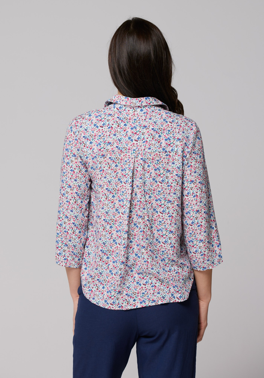 Koszula w drobne kwiatki 3012