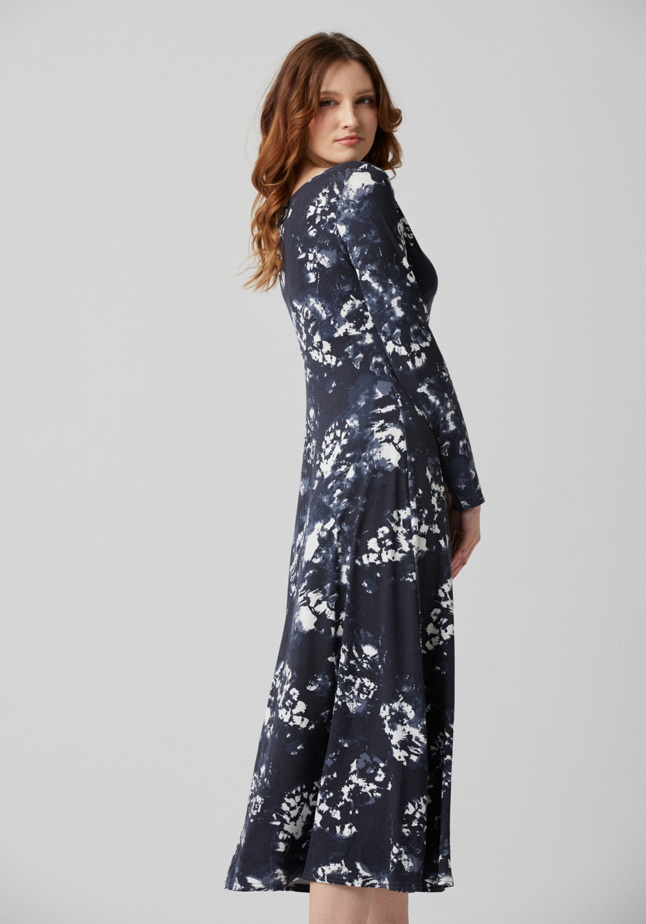 Sukienka midi w stylu tie-dye 1891