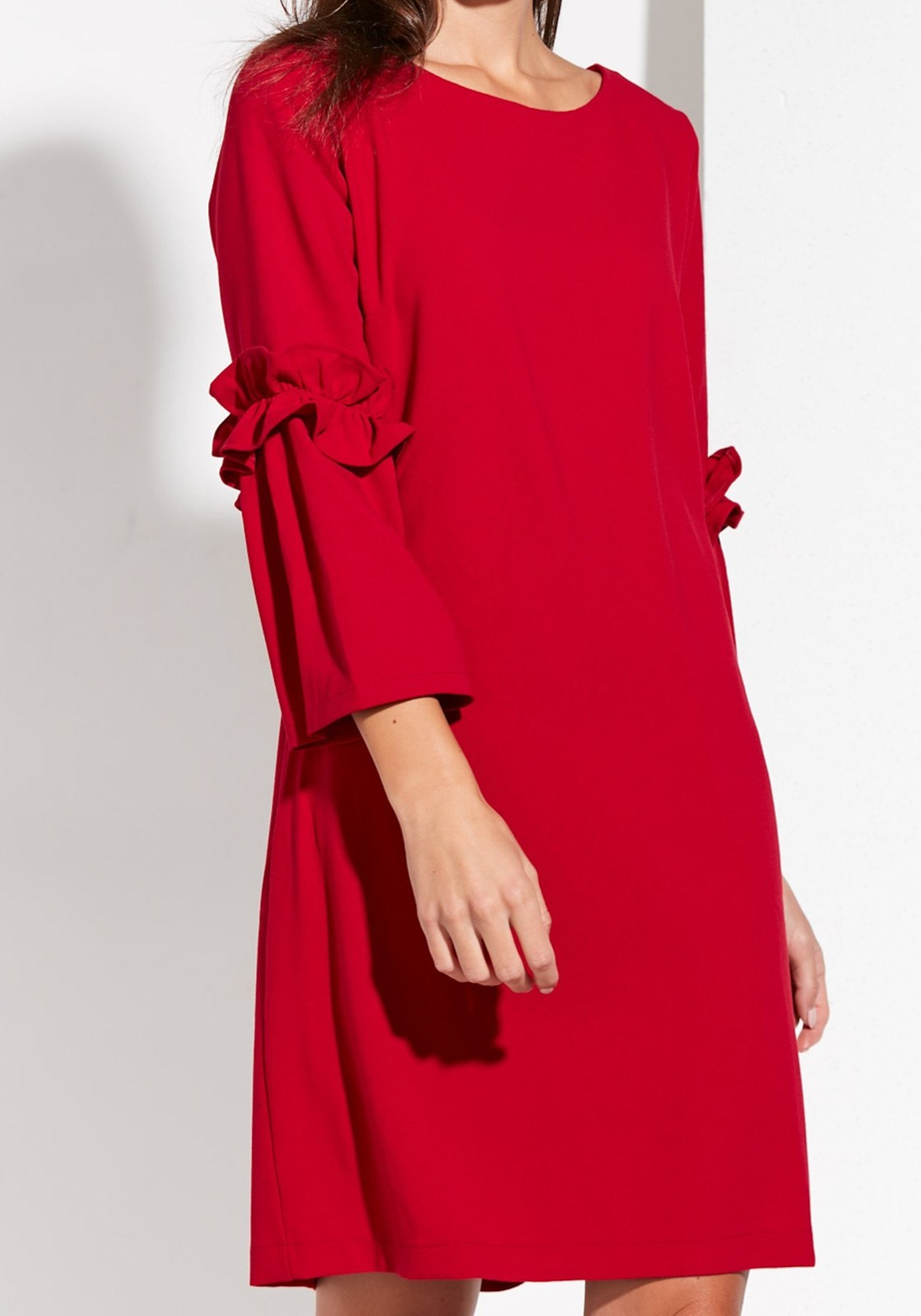Klasyczna czerwona sukienka 1759