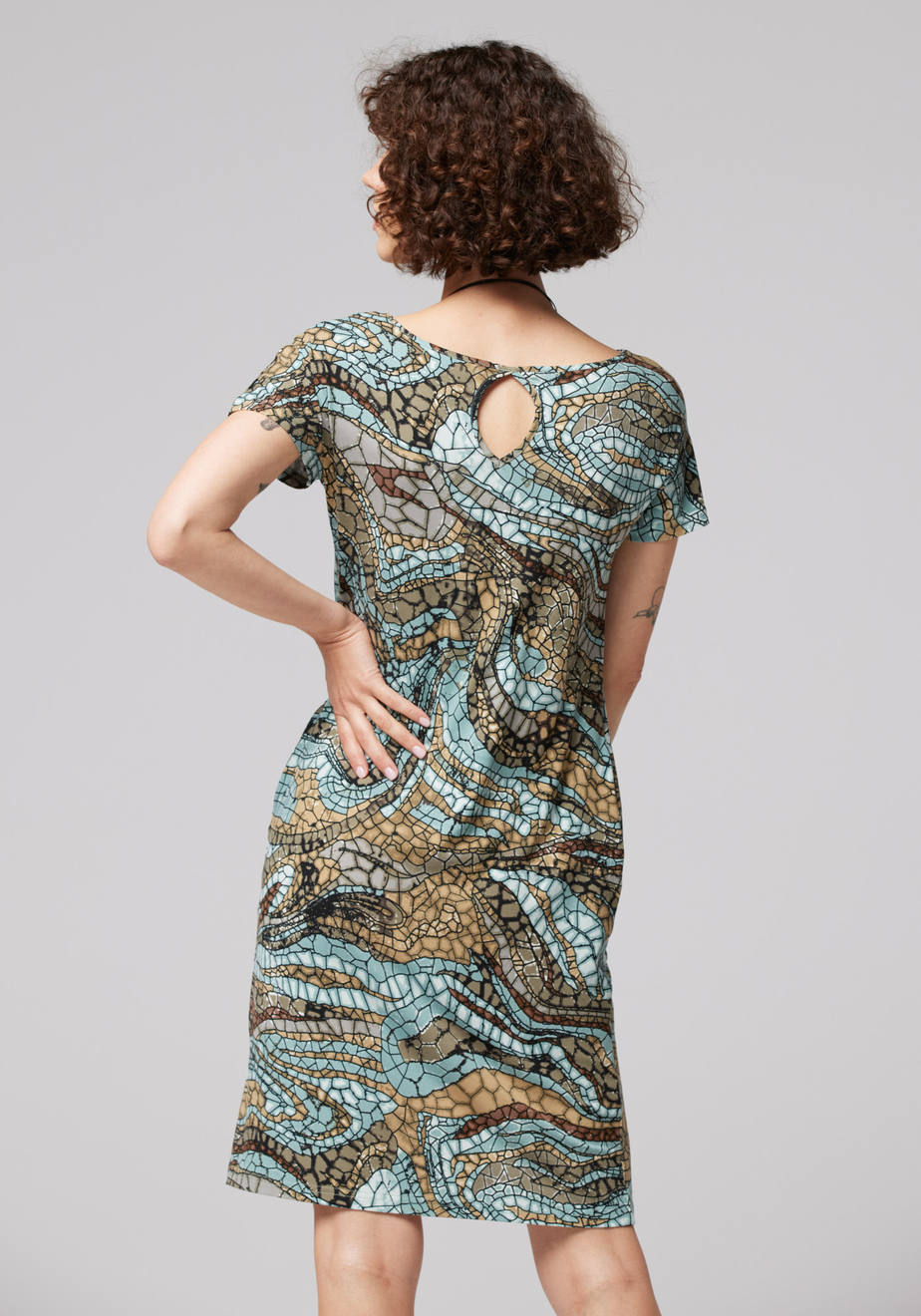 Prosta sukienka z kieszeniami 1440