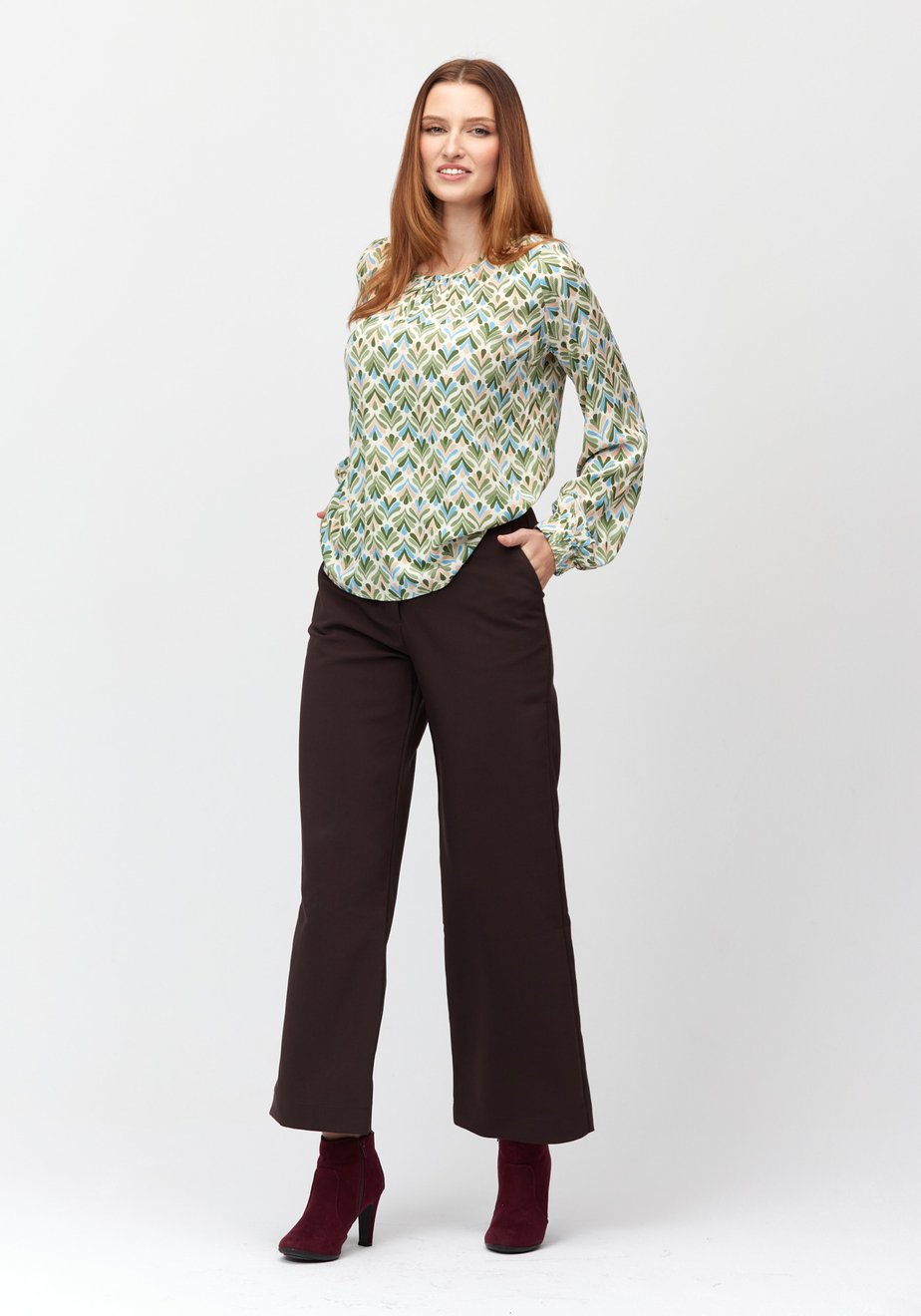 Wzorzysta bluzka 3477