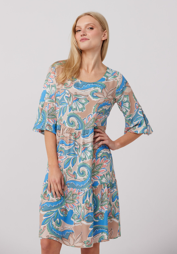 Pastelowa sukienka 1065