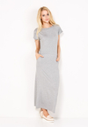 Dresowa Sukienka maxi 1510