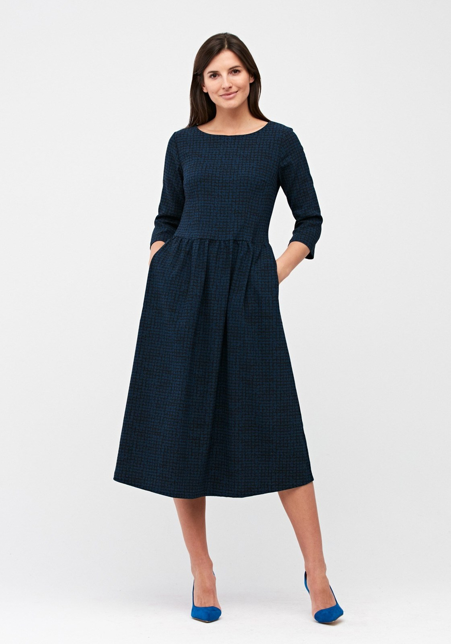 Elegancka sukienka midi 1790