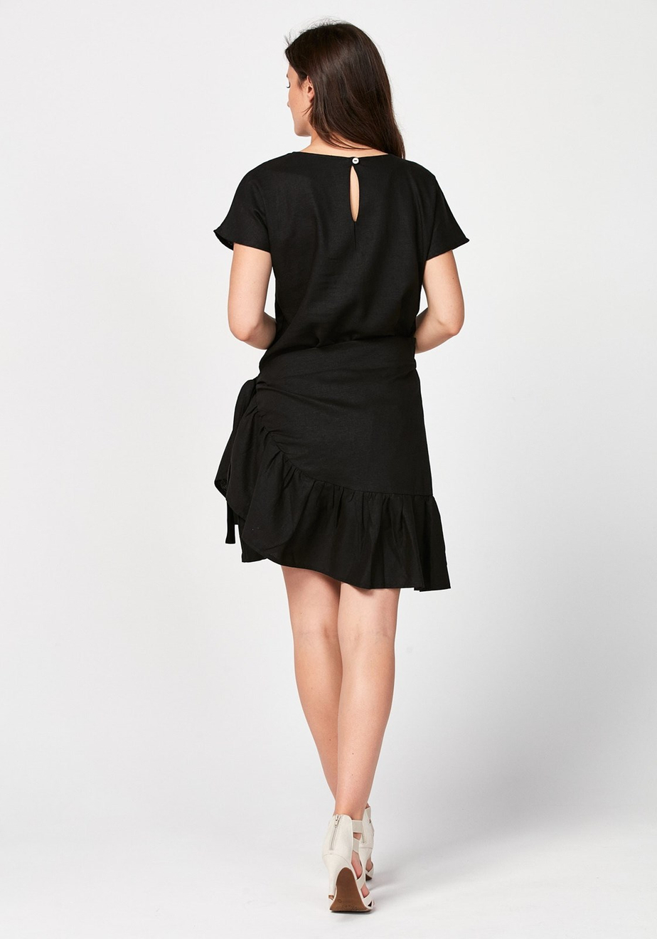 Sukienka z falbaną 1353