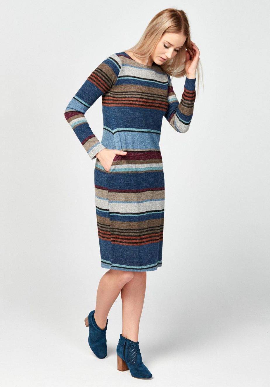 Sukienka w paski 1968