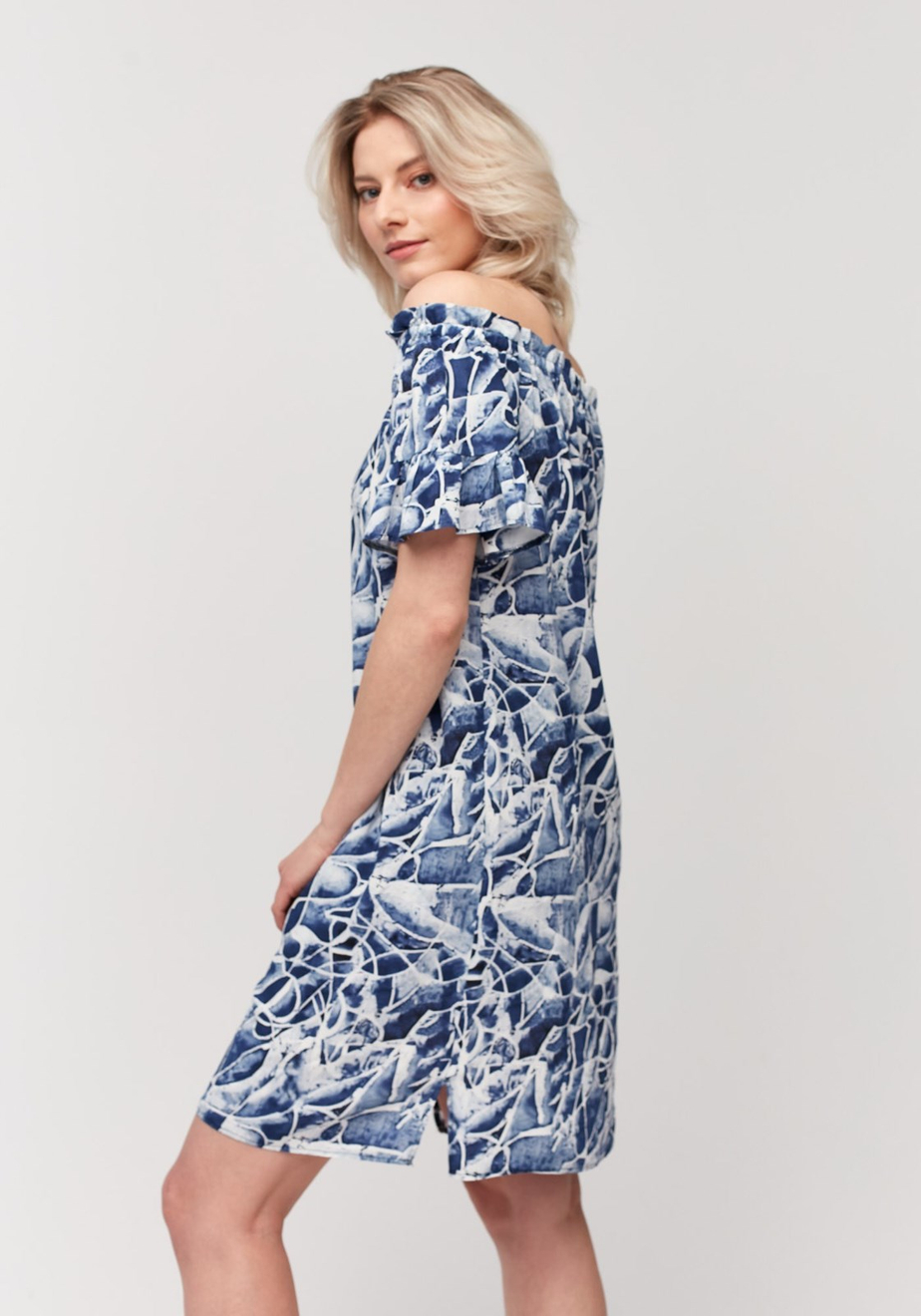 Biało-niebieska hiszpanka 1195