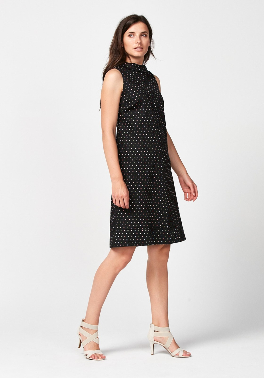 Sukienka w kolorowe kropki 1670