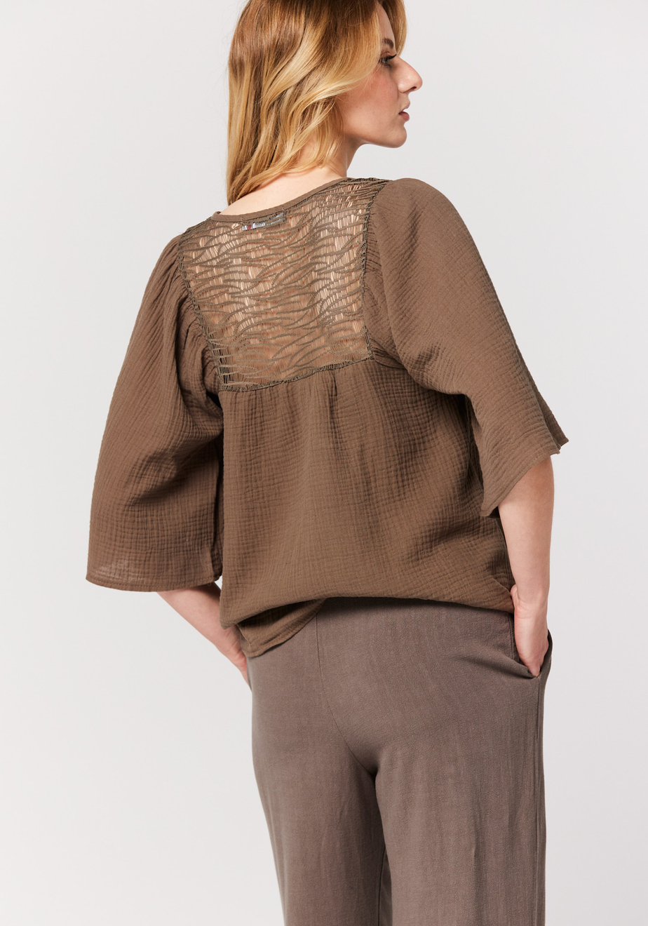 Bluzka z koronką 3092