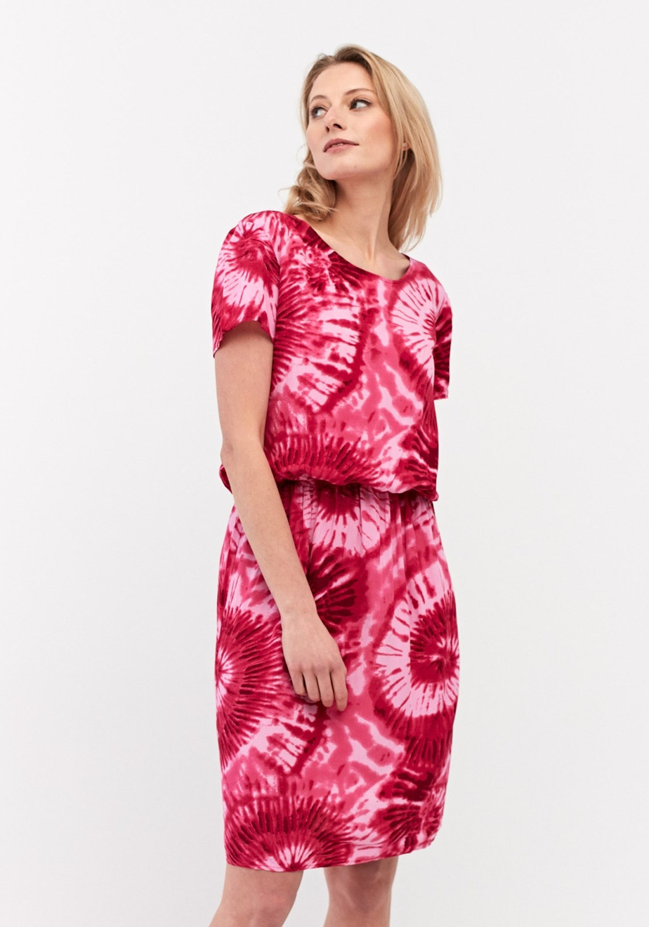 Sukienka tie dye 1021