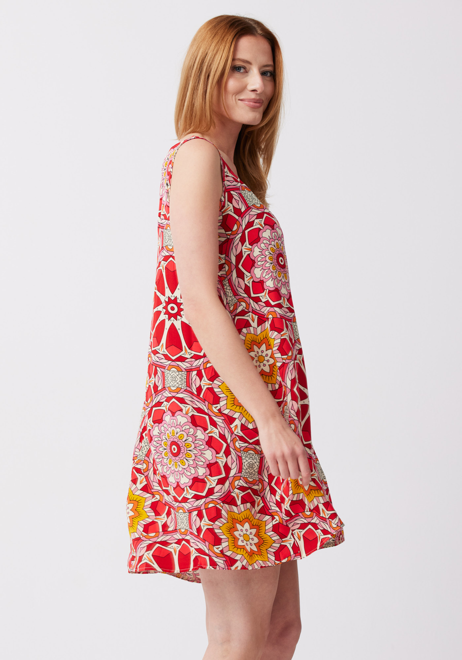 Sukienka w rozety 1100