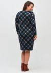 Sukienka w kratkę 6230