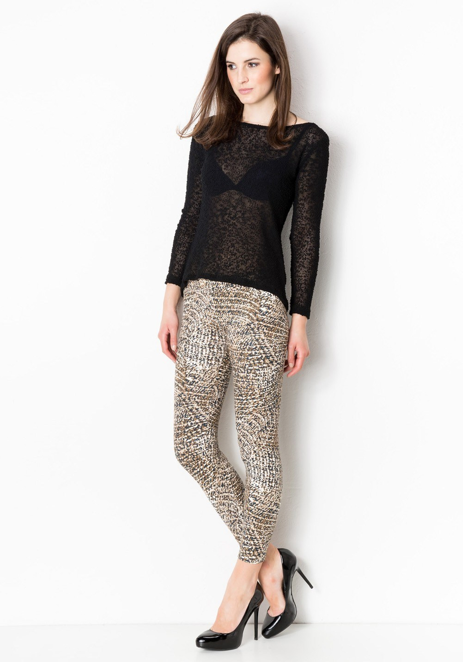 Wzorzyste Spodnie 5529