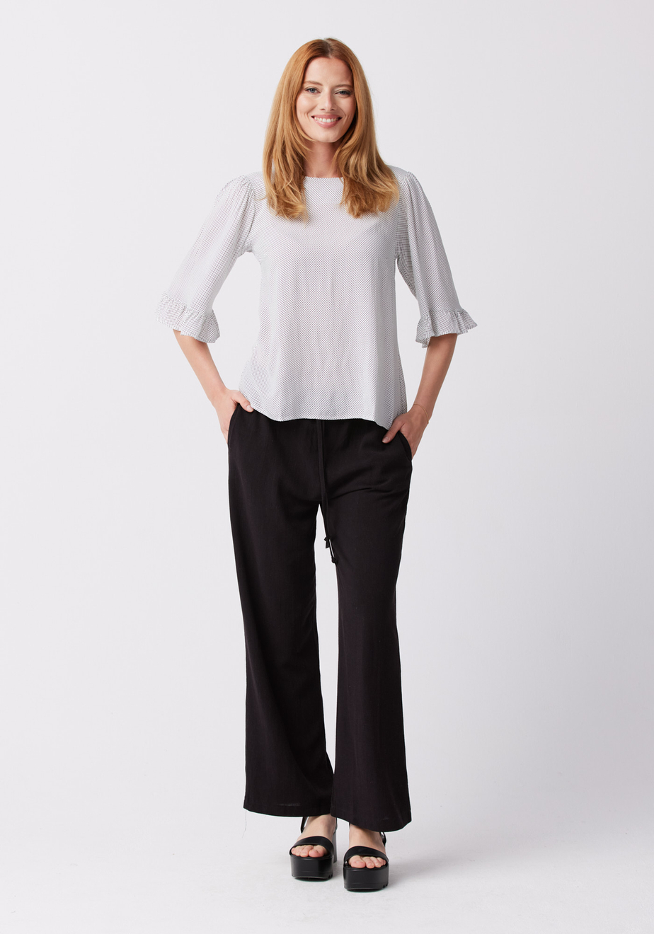 Bluzka w drobne groszki 3010