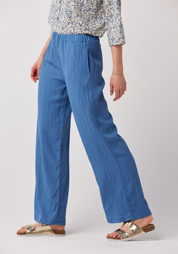 Niebieskie swobodne spodnie 5140