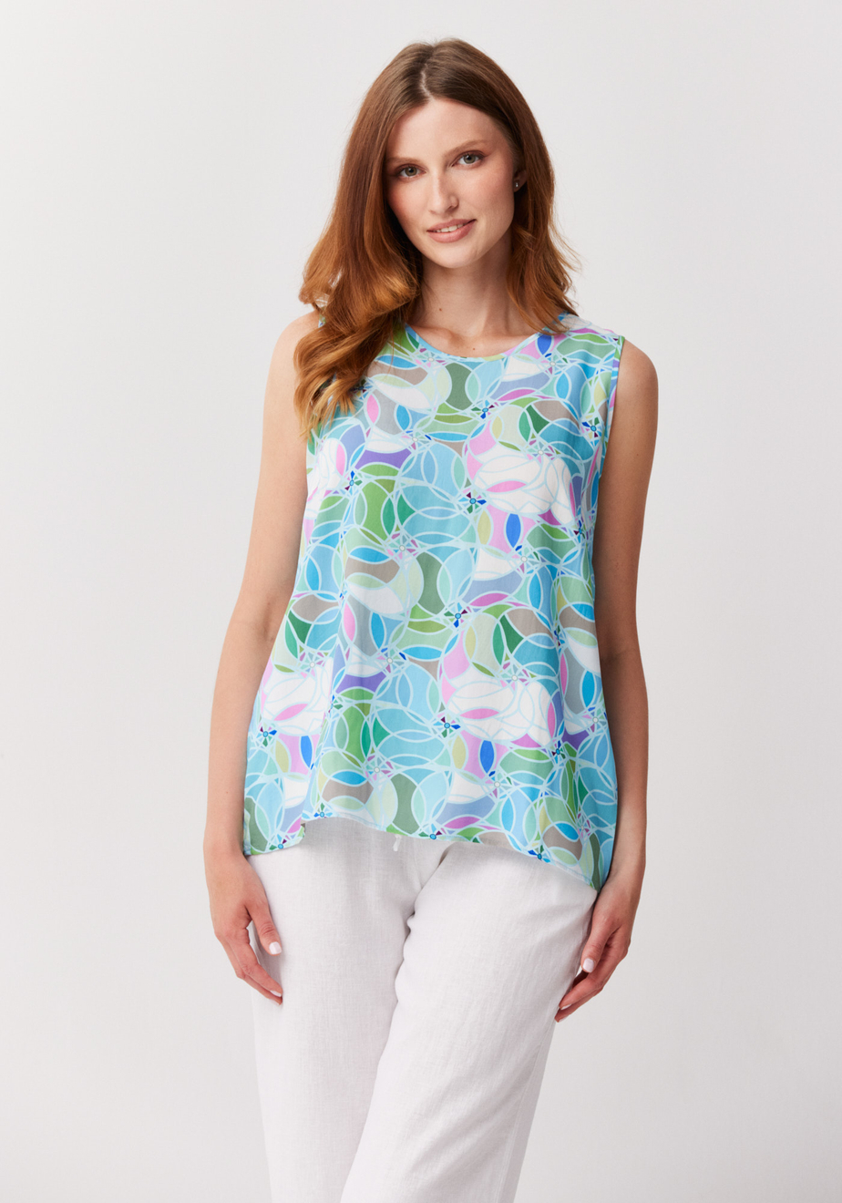 Top w geometryczny wzór 3146