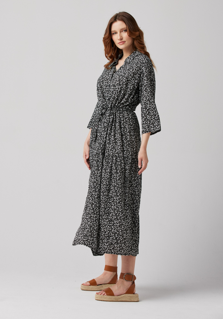 Szmizjerka w białe drobne kwiatki 1210