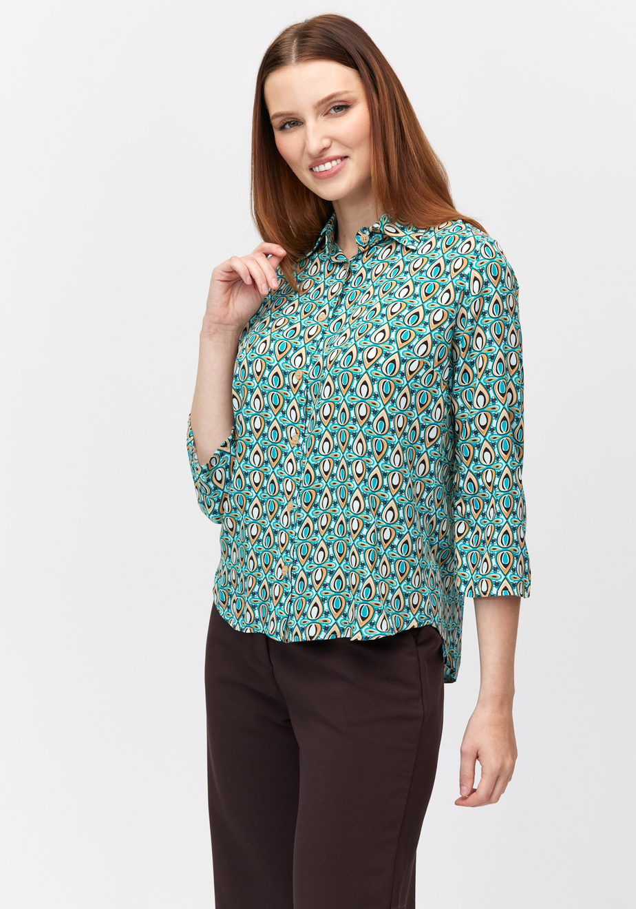 Koszula w geometryczne wzory 3472