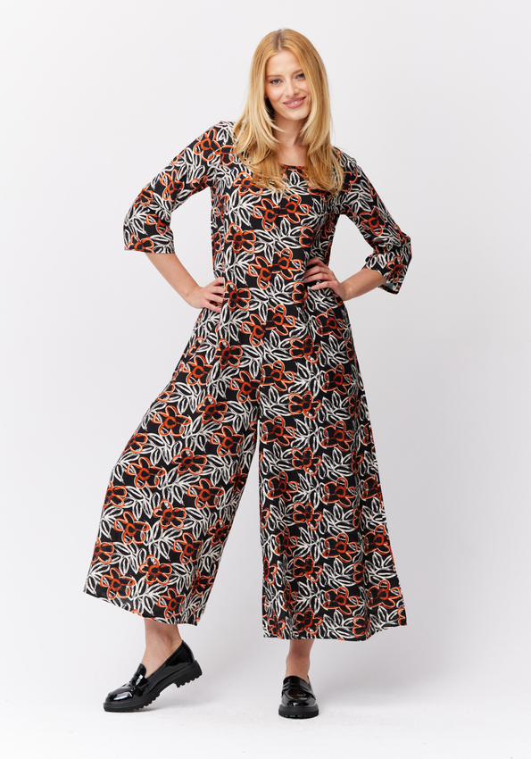 Kombinezon w kwiaty 5166